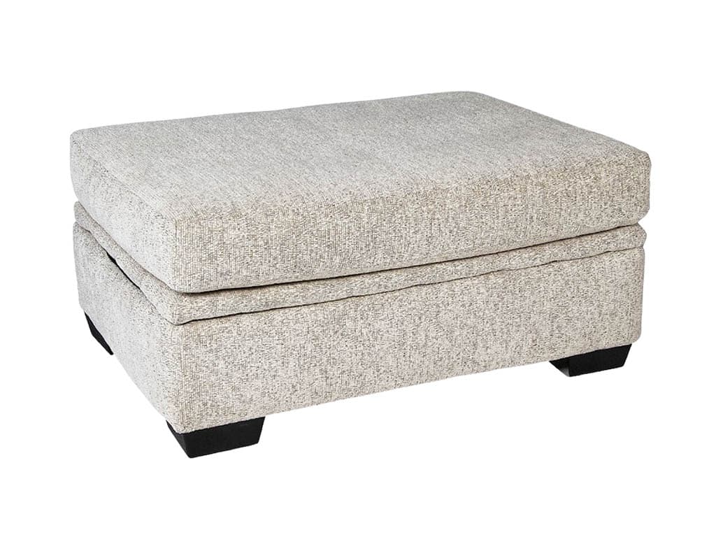 Bailey Cream Ottoman